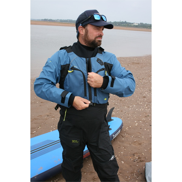 2026 Yak Santiam Drysuit & Free Undersuit 6586 - Blue / Black